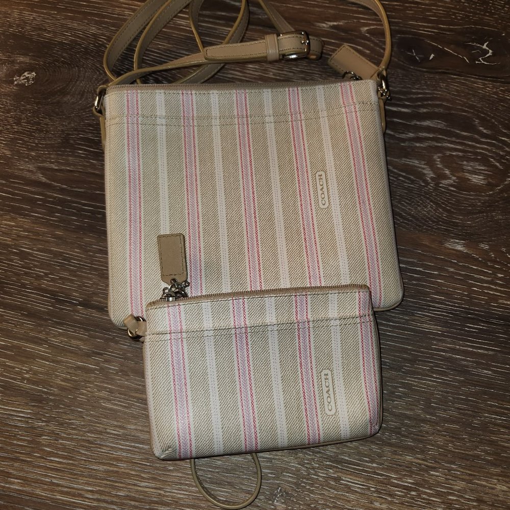 Coach Legacy Canvas Exterior Crossbody Bags & Handbags for Women